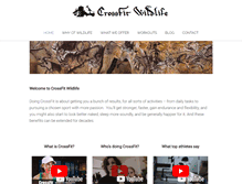 Tablet Screenshot of crossfitwildlife.com